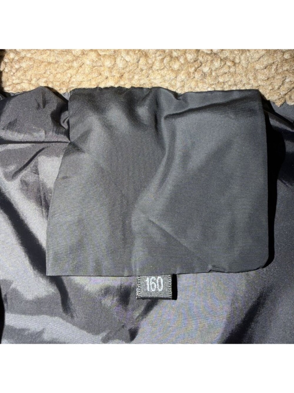 J Sports Hooded Black Coat Jacket Youth XL 13-14 Warm Coat - Picture 6 of 9